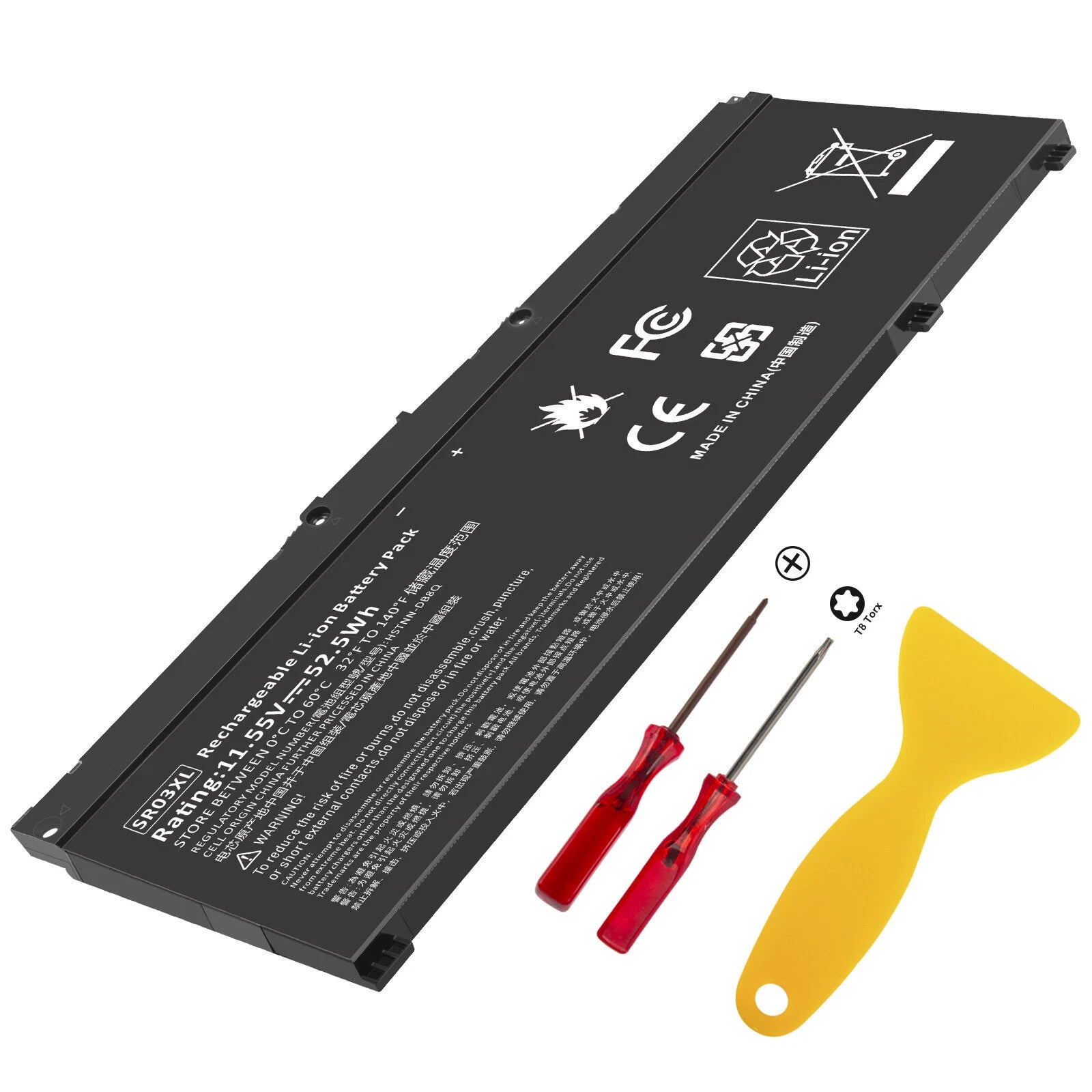 SR03XL Battery for HP Pavilion 15-CX 15-cx0020nr L08855-855 HSTNN-IB8L Notebook