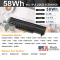 SQU-715 Battery For Gateway SQU-720 W35044LB W35044LB-SY W35052LB W35044LB-SP US