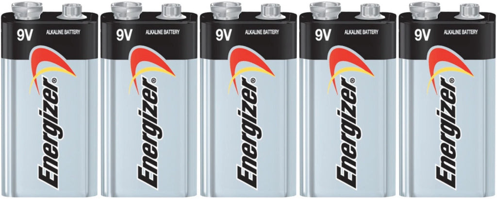 5 FRESH Energizer Max 9V 9 Volt E522 1604 Alkaline Battery Bulk EXP 2023