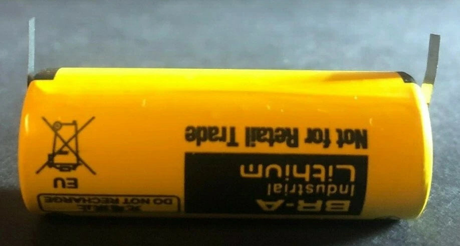 Brand New PANASONIC BR-A 3V 1800Mah Lithium Battery w/ Tab, with Expedited ship