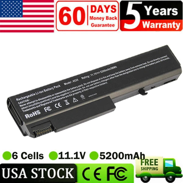 Laptop Battery TD06 for HP EliteBook 8440P 8440W 6930p 6530b 6535b 6730b