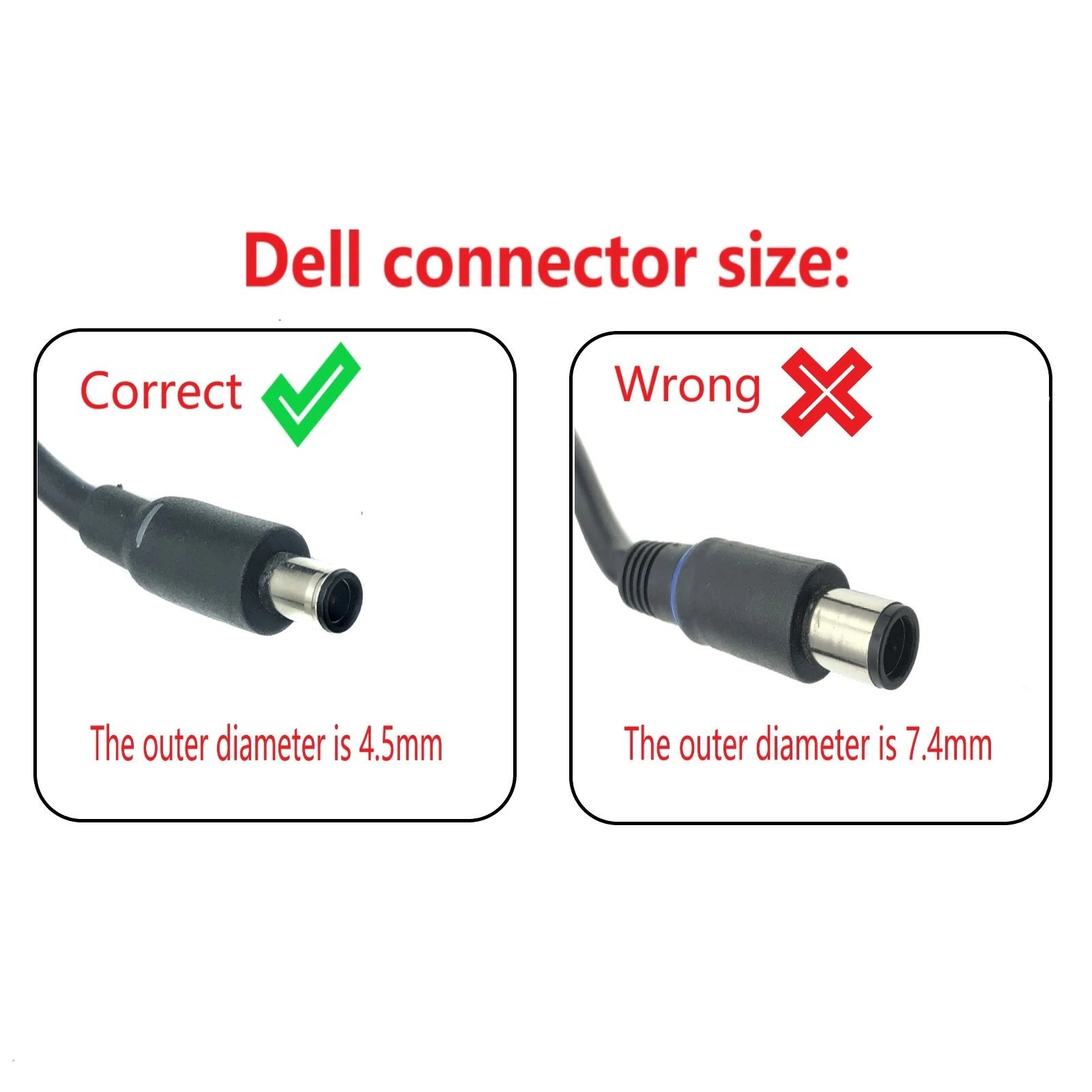 NEW Original Dell AC Adapter 65W Charger For OptiPlex 3020 3040 3050 Desktop