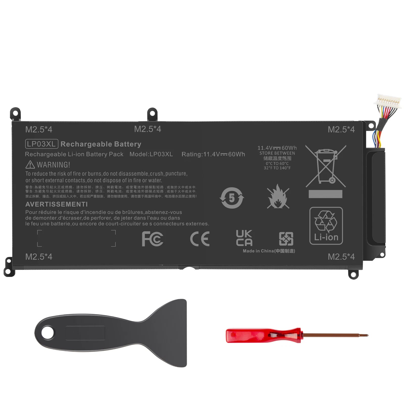 LP03XL Laptop Battery for HP Envy 15-AE 15-AH 14-J HSTNN-DB6X HSTNN-DB7C NEW