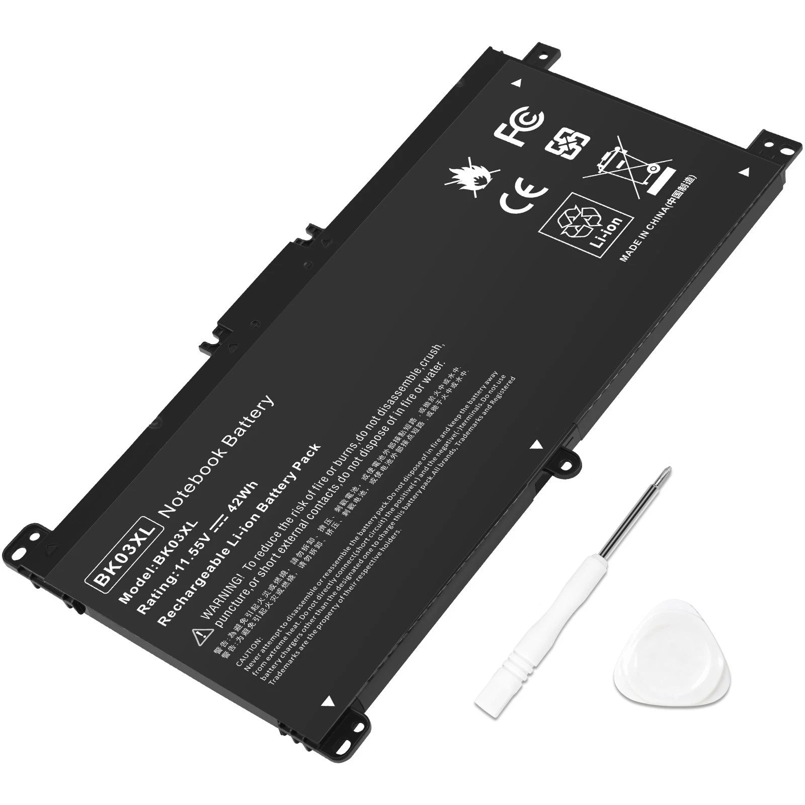 BK03XL Battery For HP Pavilion x360 14-BA000 HSTNN-UB7G 916811-855 916366-541 US