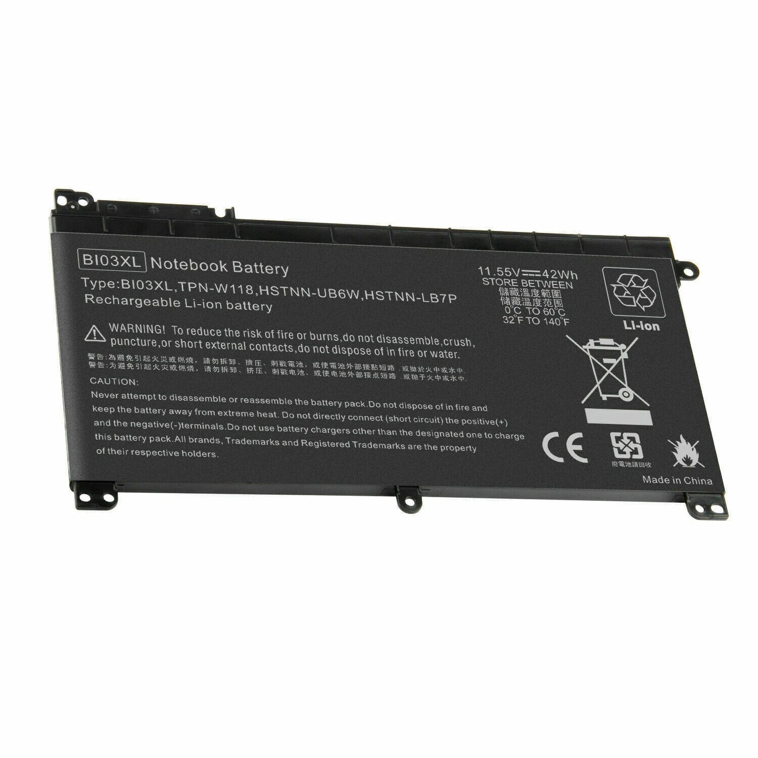 BI03XL Battery for HP Pavilion X360 M3-U001DX M3-U103DX 13-U100TU 843537-541