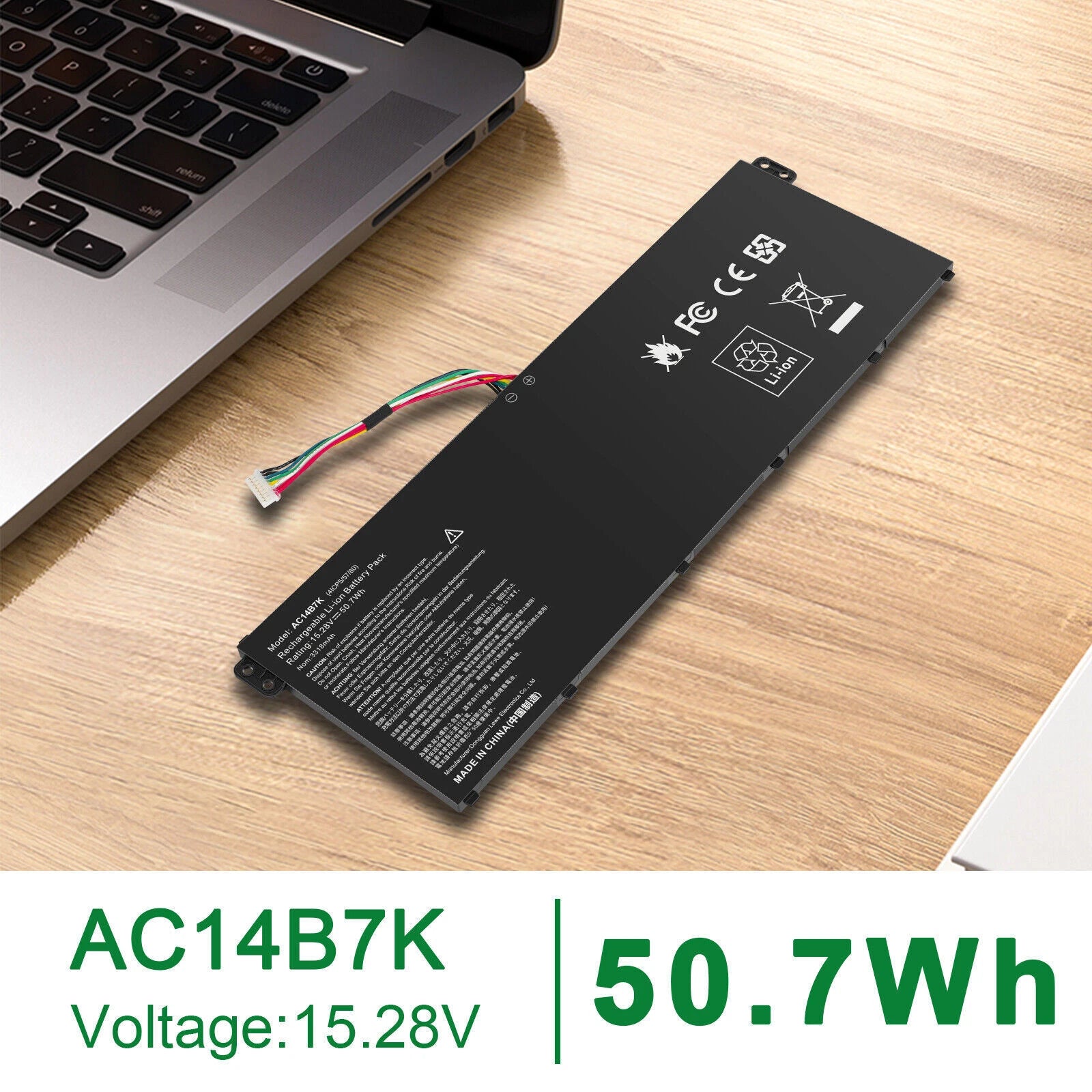 AC14B7K Battery For Acer Nitro 5 515-42 Swift 3 SF314-52-58Q8 Spin 5 515-51GN