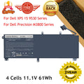 Battery For Dell XPS 15 9530 9535 Precision M3800 245RR T0TRM H76MV 7D1WJ TOTRM