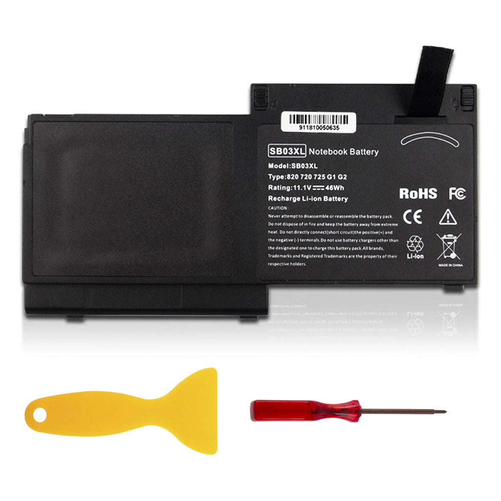 ?SB03XL Battery For HP Elitebook 720 G1 G2 725 820 825 717378-001 716726-421 46W