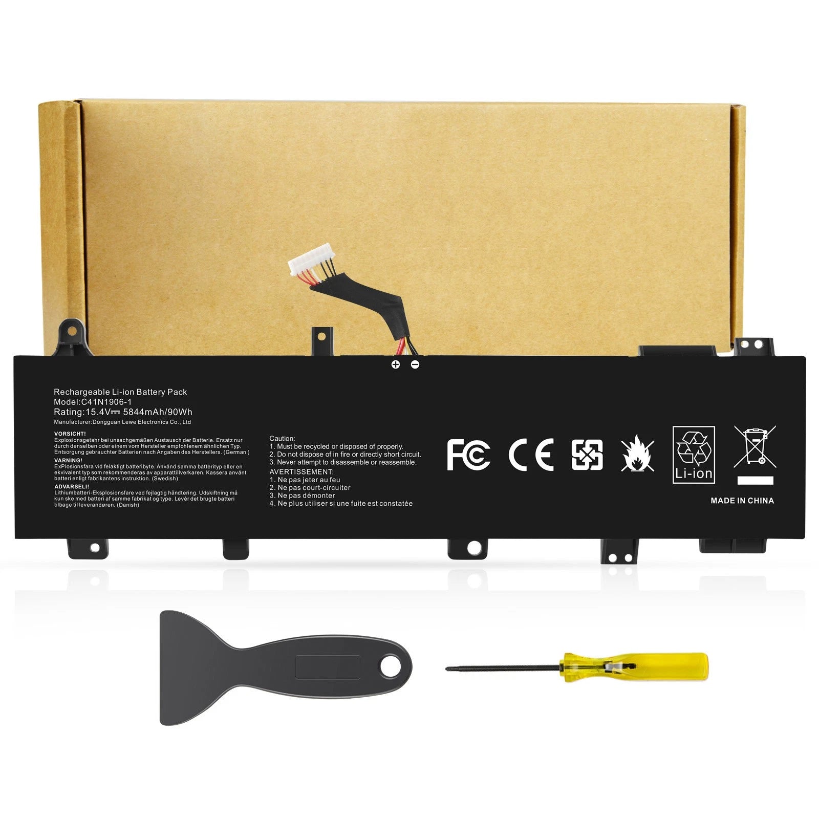 C41N1906-1 Battery For ASUS TUF Gaming A15 FA506 F15 FX506HM A17 FA706II FA706IH