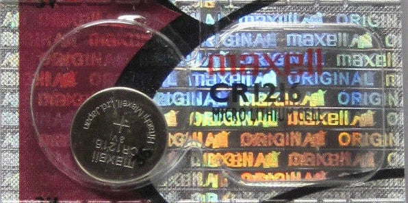 CR1216 Maxell 1216 3v Lithium 1 Battery Hologram