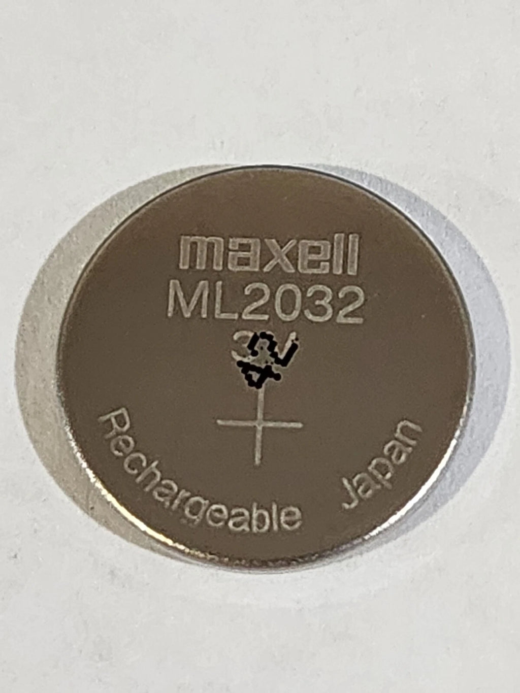 2 pc ML2032 ML 2032 3v RECHARGEABLE LITHIUM BATTERY MANUFACTURED 02/2024