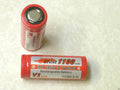 2 EFEST IMR 18500 LiMn 1100maH HIGH DRAIN Rechargeable Battery 3.7V Flat-top