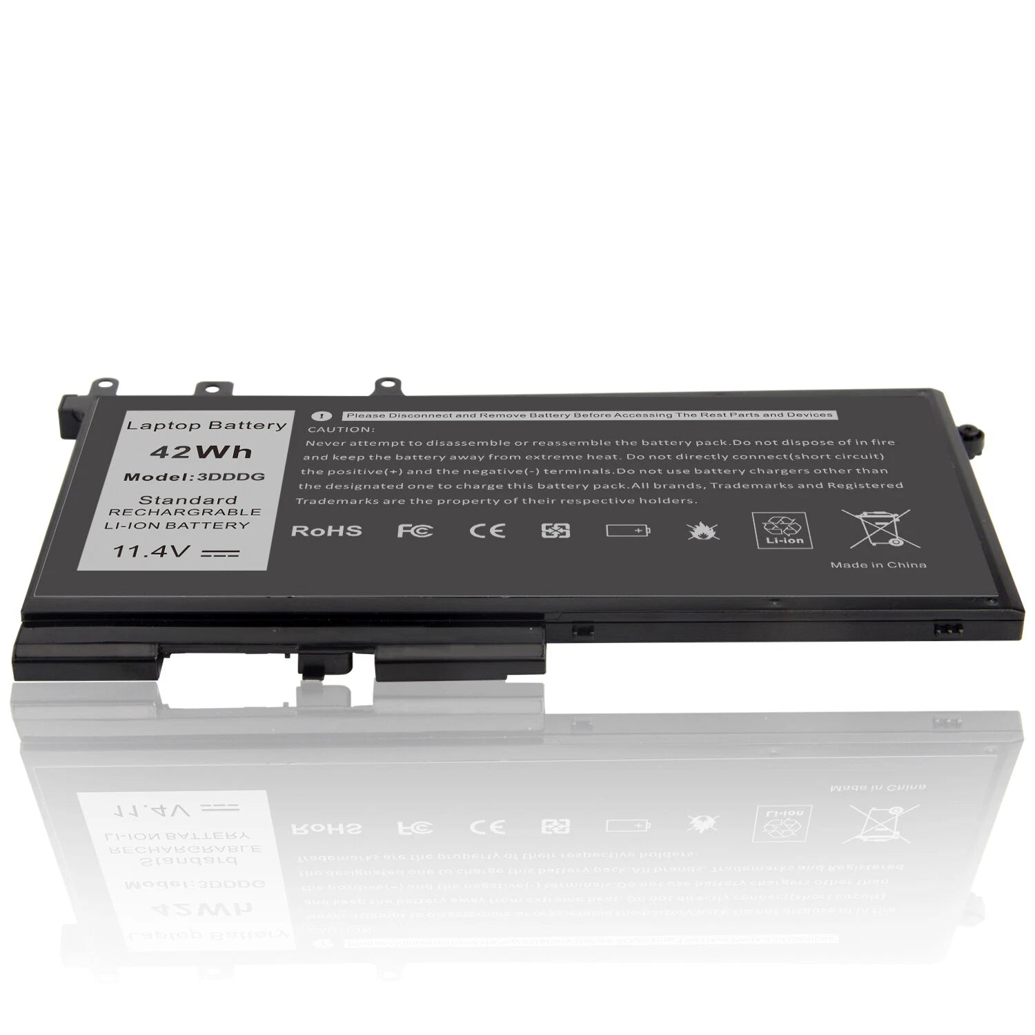 3DDDG Battery For Dell Latitude E5280 E5480 E5580 5590 Precision 3520 / Charger