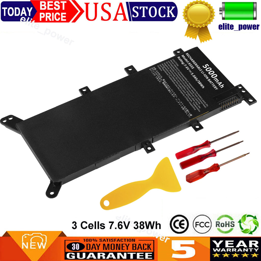 C21N1347 Battery For Asus X555 X555L X555LA X555LD F554L X555LB 2ICP4/63/134 NEW