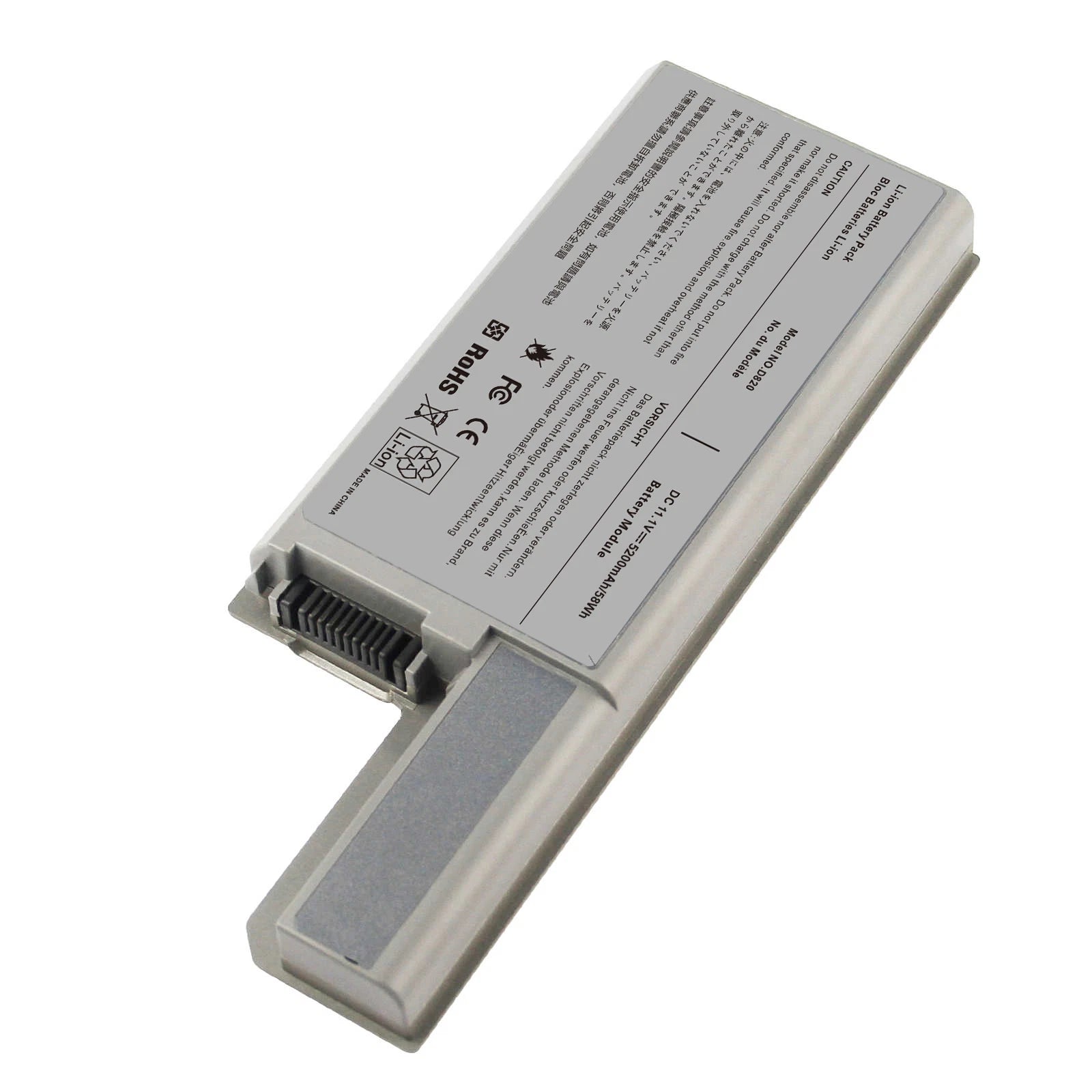Battery for Dell Latitude D820 D830 D531 M4300 M65 312-0393 CF623 Laptop PC