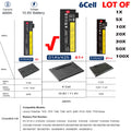 ??LOT 100X 61+ Battery For Lenovo ThinkPad T470 T480 T570 T580 P52S P51S 01AV425