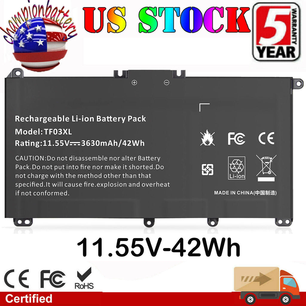 TF03XL Battery For HP Pavilion X360 Convertible 14M-CD0001DX 14M-CD0003DX Series