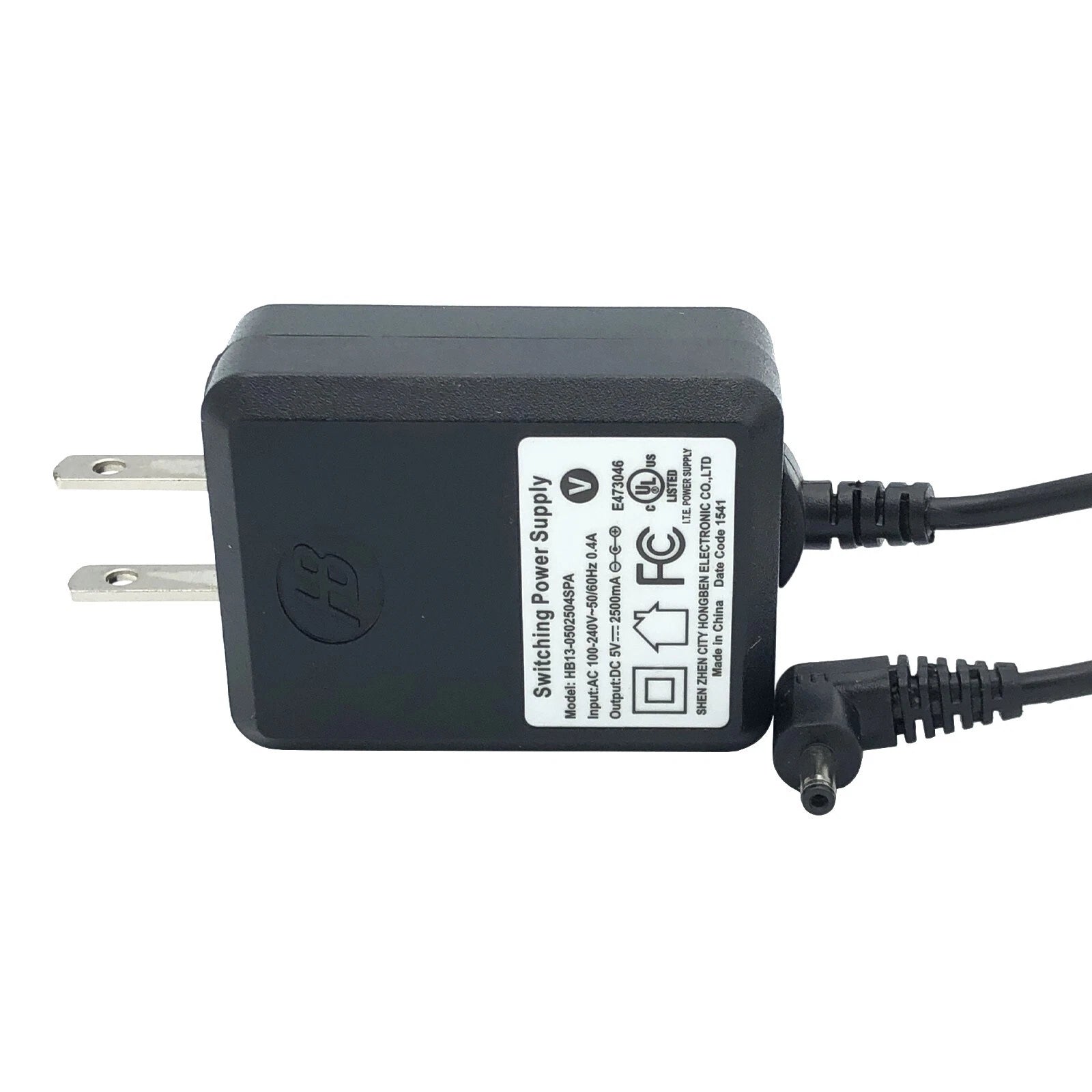 NEW Genuine Shenzhen HB13-0502504SPA Switching Power Supply 5V 2500mA AC Adapter