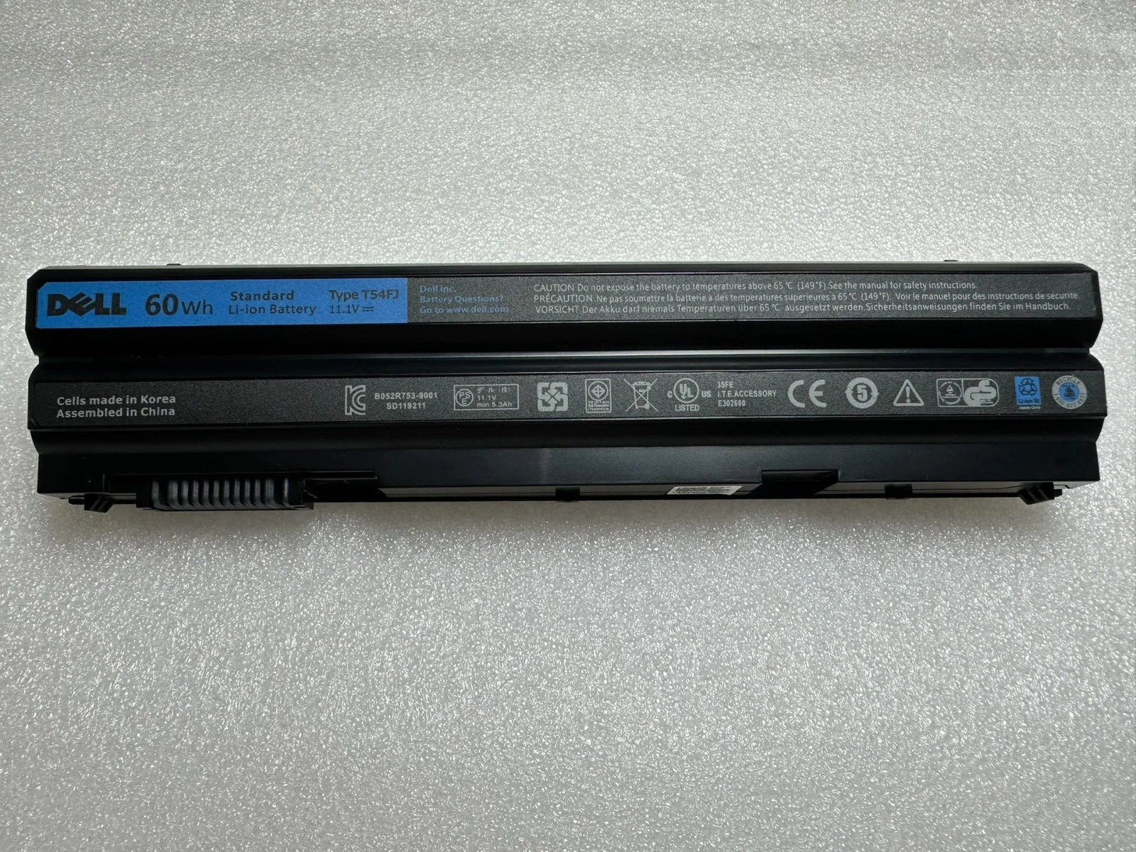 OEM NEW 60wh T54FJ E6420 E5420 Battery Latitude E5420 E5520 E5430 E5530 E6520