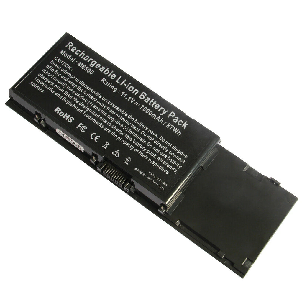 Laptop Battery For Dell Precision M6400 M6500 312-0873 G102C KR854 8M039 J012F