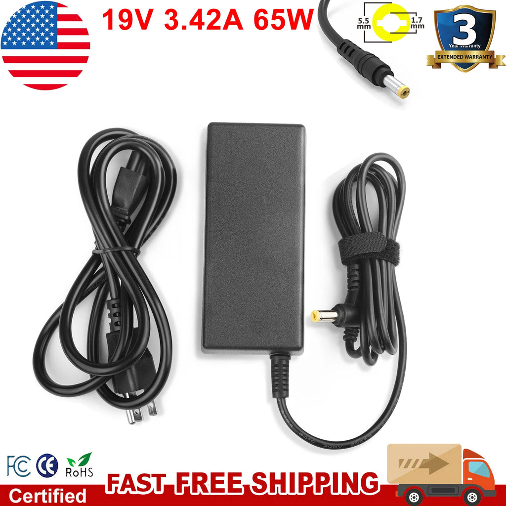 AC Adapter Charger For Acer Aspire A114-31 A315-21 N17Q4 N17Q3 N15Q1 Power Cord