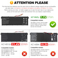 Replacement Battery For Acer Aspire 3 A314-31 A315-51 A315-21 ES1-523 AP16M5J