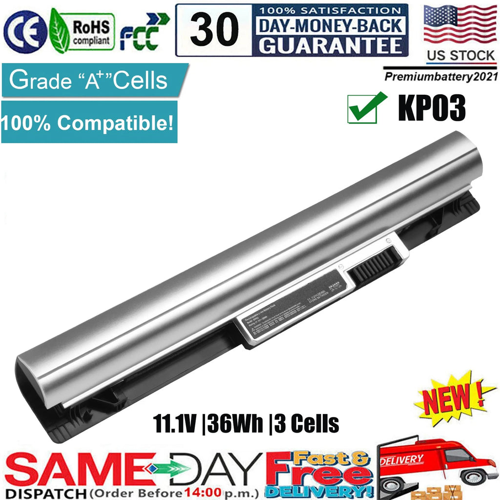 36Wh Battery KP03 For HP 729892-001 HSTNN-DB5P HSTNN-YB5P Pavilion TouchSmart 11