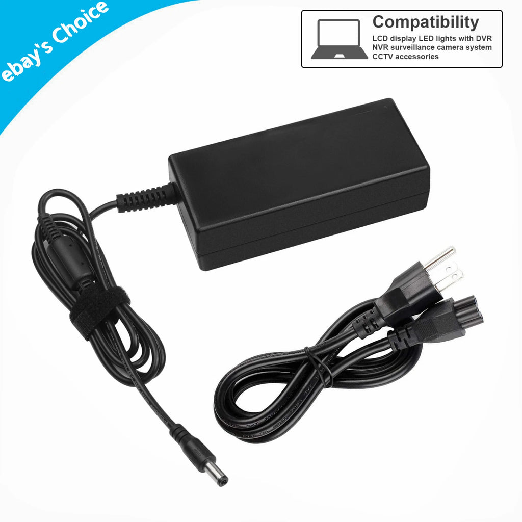 LOT 12V 5A Adapter For LED Strip Light / CCTV Camera / LCD Monitor Power Supply