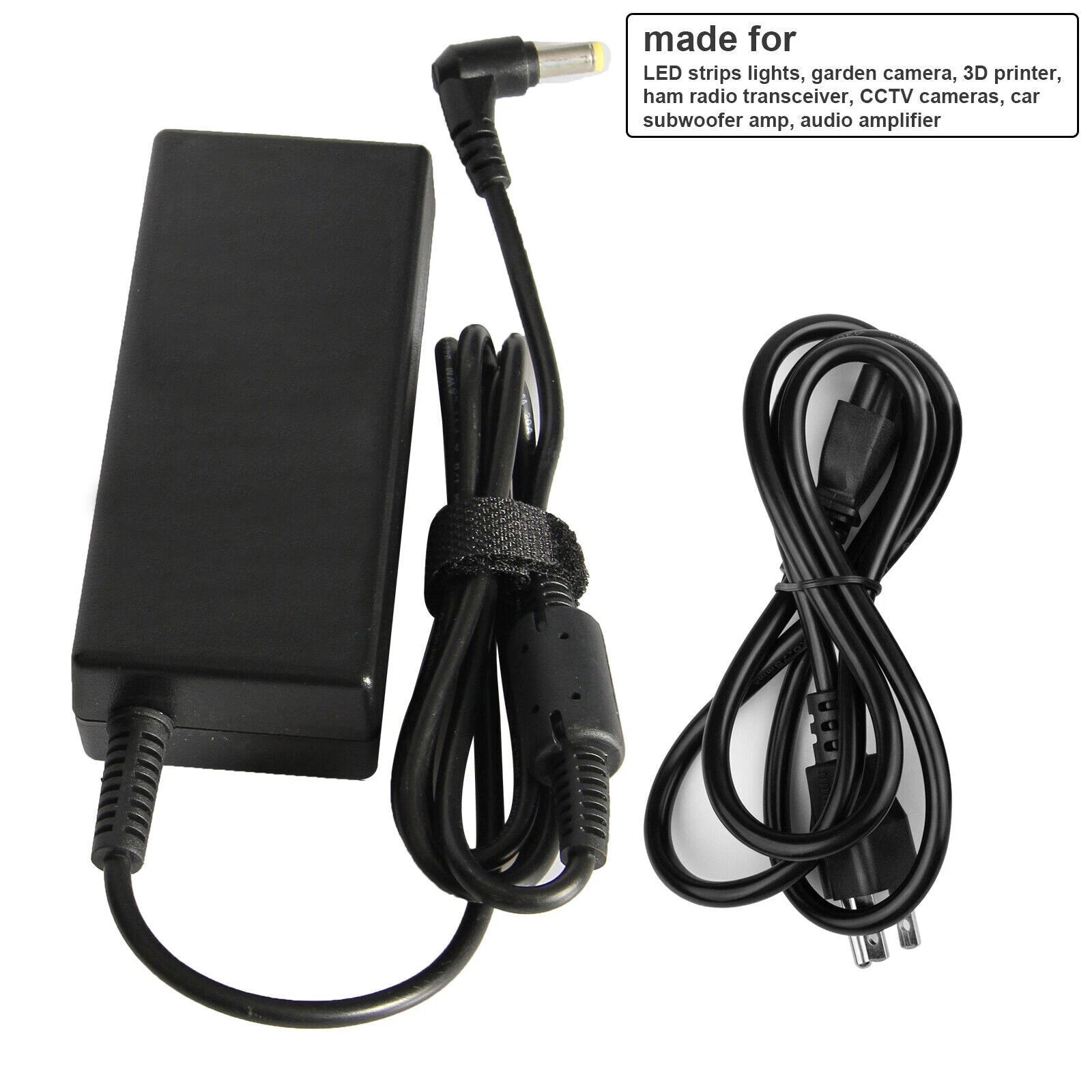 AC Adapter Power Supply Cord For AOC E2043FK-DT E2243FWK E2243FW LED LCD Monitor