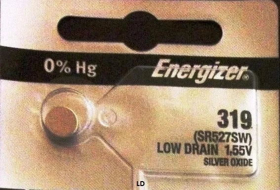 ENERGIZER 319 SR527SW SR527 V319 BATTERY NEW SEALED Authorize Seller