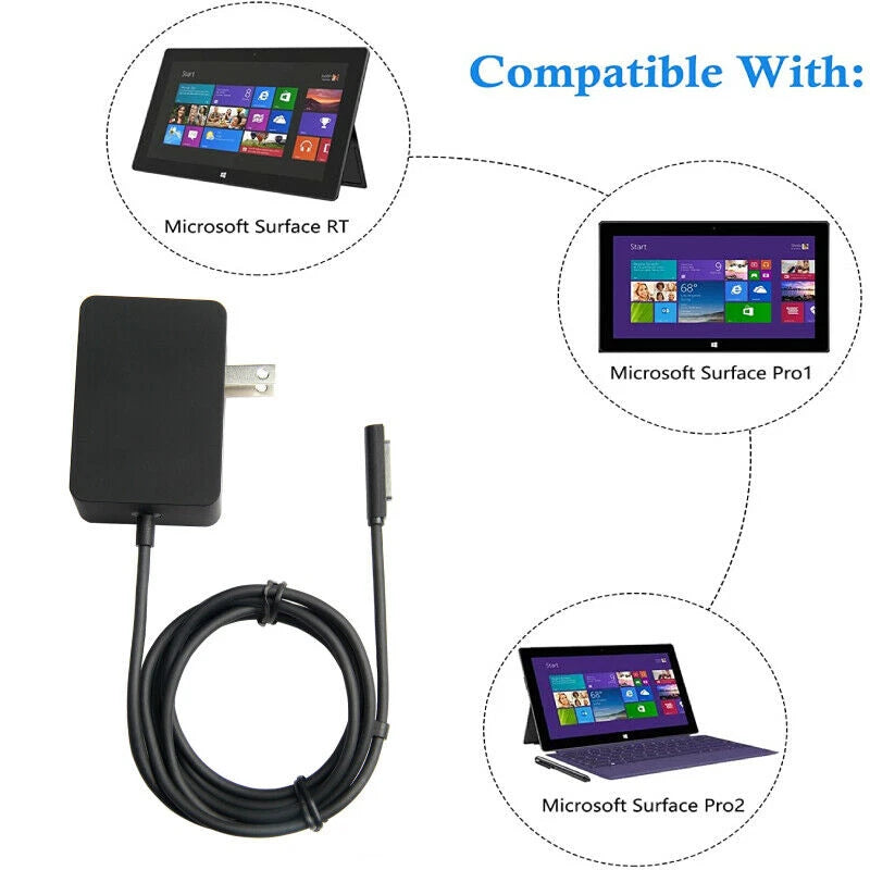 Adaptor Charger For Microsoft Surface Pro/Pro 2/RT 10.6 Windows 8 Tablet adapter