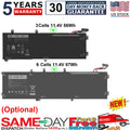 For Dell XPS 15 9570 9560 9550 7590 Precision 5530 5520 5510 6GTPY H5H20 Battery