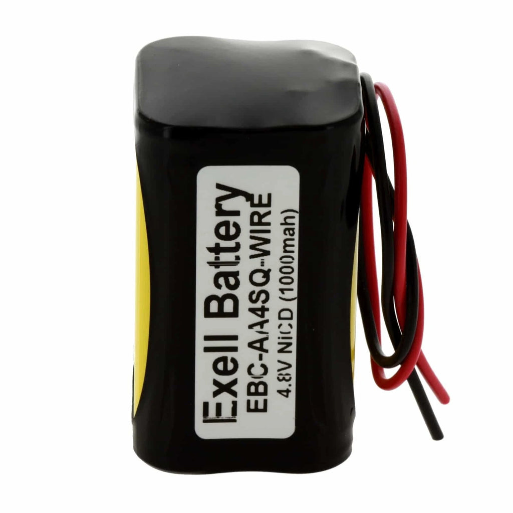 4.8V 1000mAh NiCD Battery w/ Wire Leads For Back-Up Power, GMRS Radios, Hobby