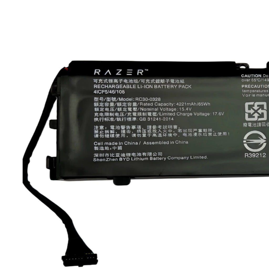 Genuine RC30-0328 Battery For Razer Blade 15 2020 2021 RZ09-0330 RZ09-0328 65WH