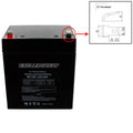 NEW 12V 5Ah F2 Sealed Lead Acid Battery Compatible With UB1250 PS-1250 UPS ALARM