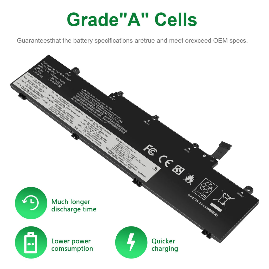 L19C3PD5 Battery for Lenovo THINKPAD E14 E15 GEN 2 3 L19M3PD5 SB10X02597