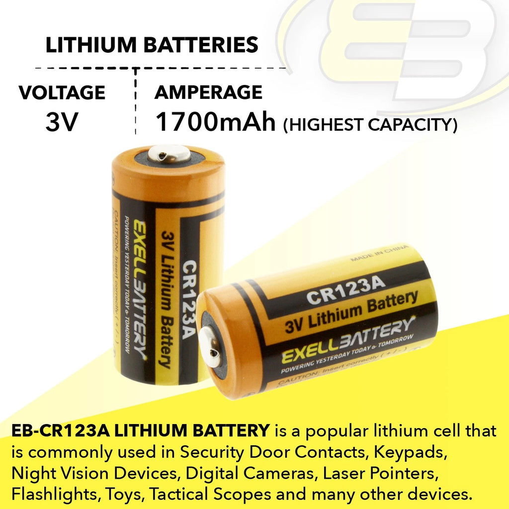 4pk Dog Collar Battery Fits Innotek CS-011A, CS-1600, CS-16000 Training System