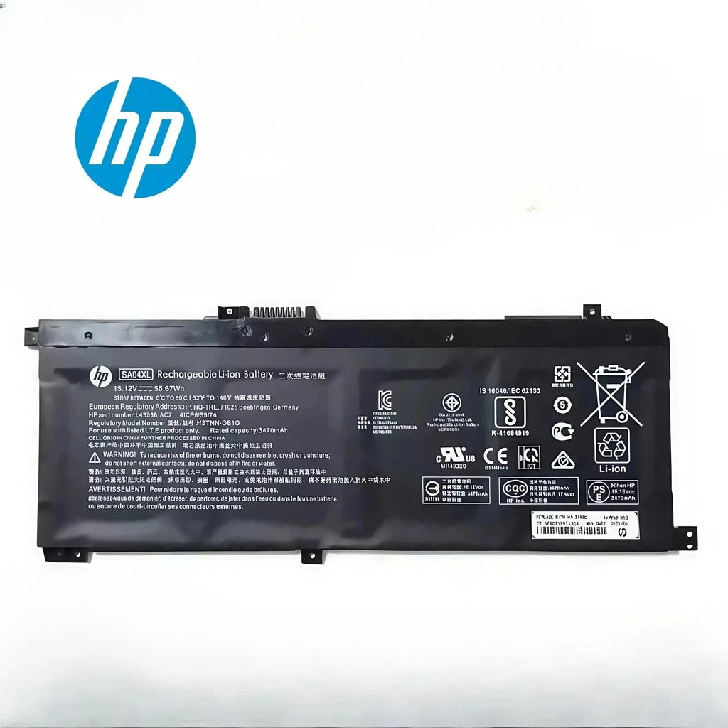 Genuine OEM SA04XL Battery for HP X360 15-DR 15-DR0010TX L43267-005 L43248-AC1