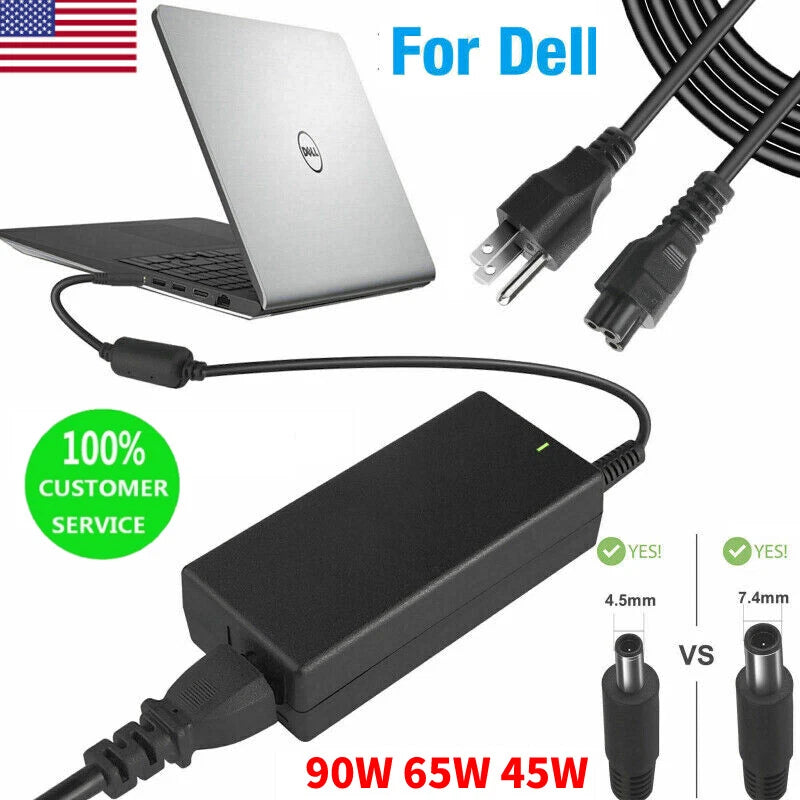 Laptop Power Charger for Dell Latitude 5480 5580 E5450 E5570 E6400 E7440 D630