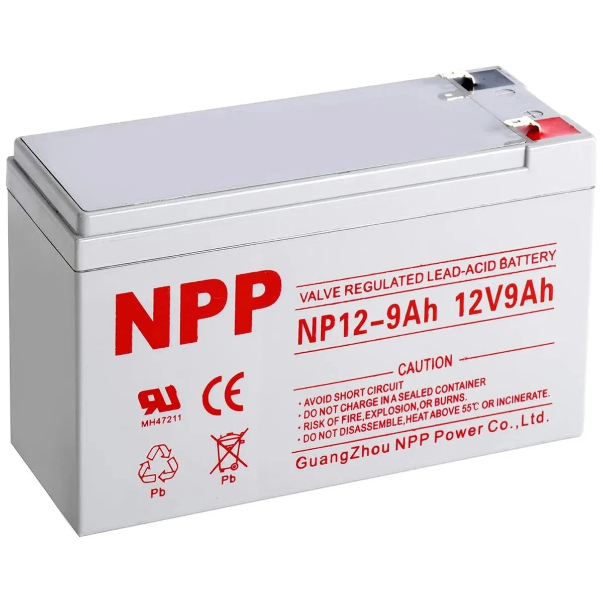 NPP NP12-9Ah 12V 9Ah General Series Battery