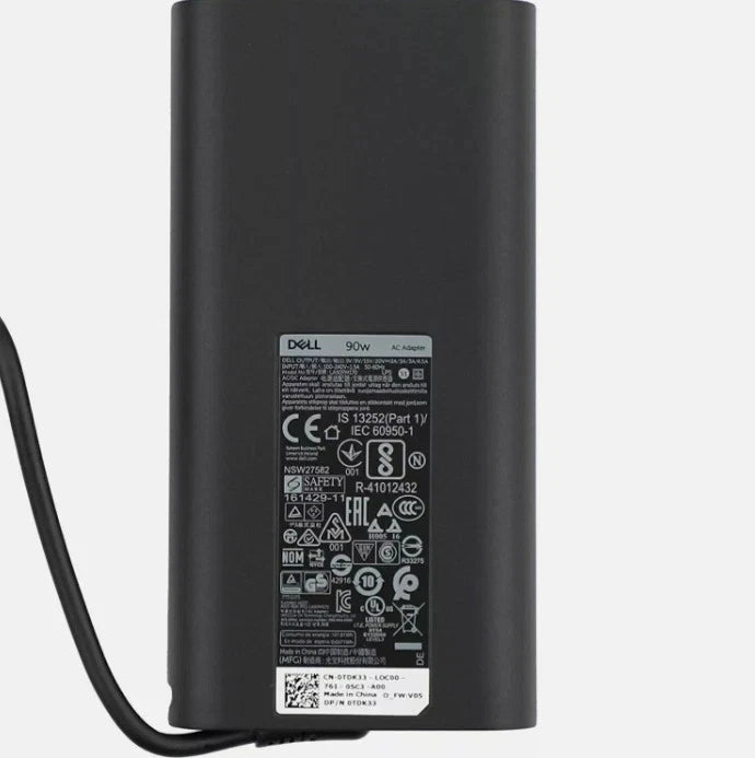 Genuine 90W USB-C Charger for Dell XPS 13 9365 9360 9370 7390 9300 9310 0TDK33