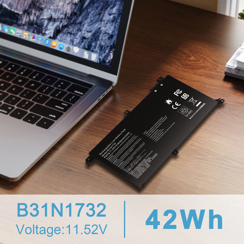 ?B31N1732 Battery For Asus VivoBook S14 S430FA S430FN VX60G X430UF 42Wh 11.52V