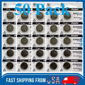 50 x Fresh Energizer CR2032 3V Lithium Coin Cell Button Battery CR 2032 ECR2032