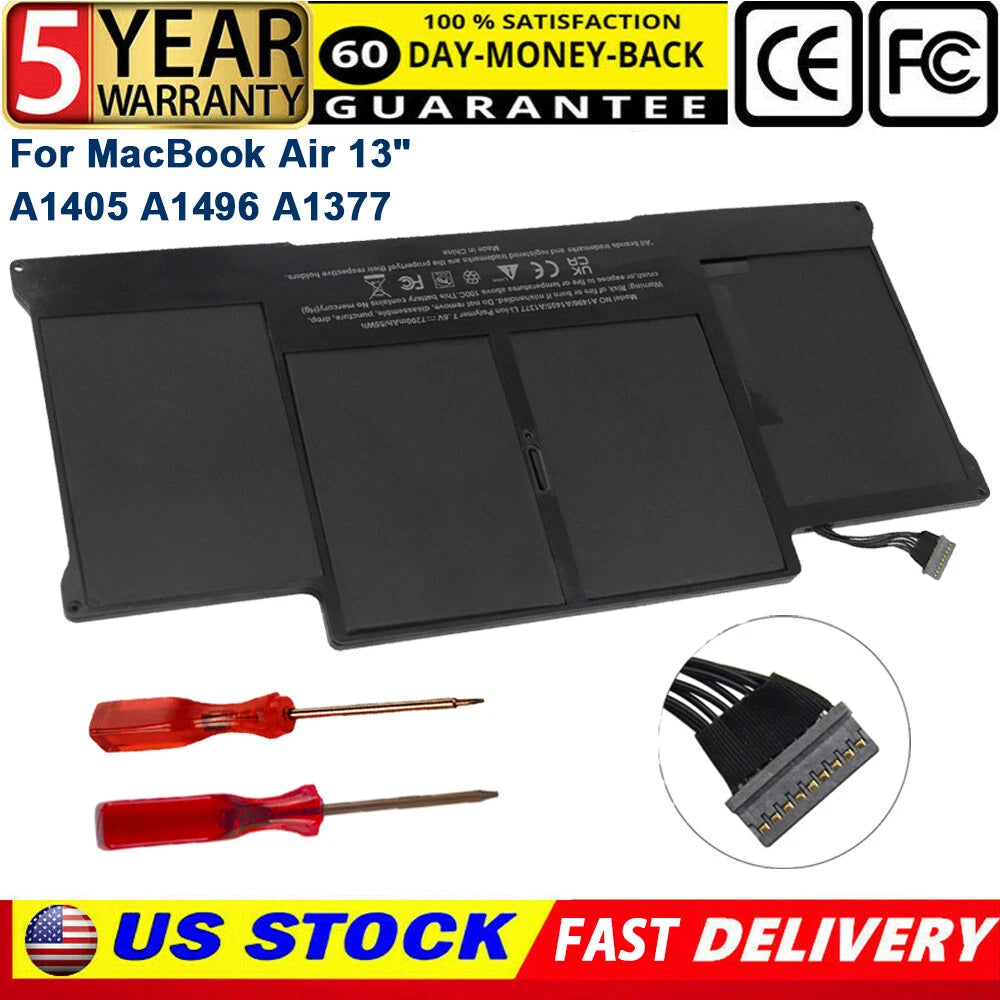 A1466 Battery for MacBook Air 13'' A1369 A1496 A1405 A1377 2013 2014 2015 2017