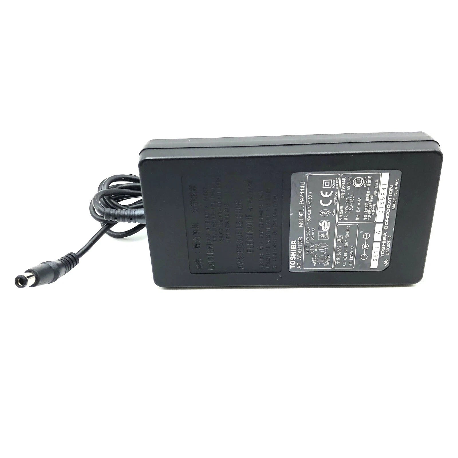 NEW Genuine Toshiba AC Adapter For Tecra 740 740CDT 750 750CD 750CDM 780