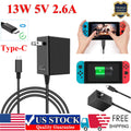 AC Adapter Charger for Nintendo Switch/Lite Wall & Travel Power Supply Plug Cord