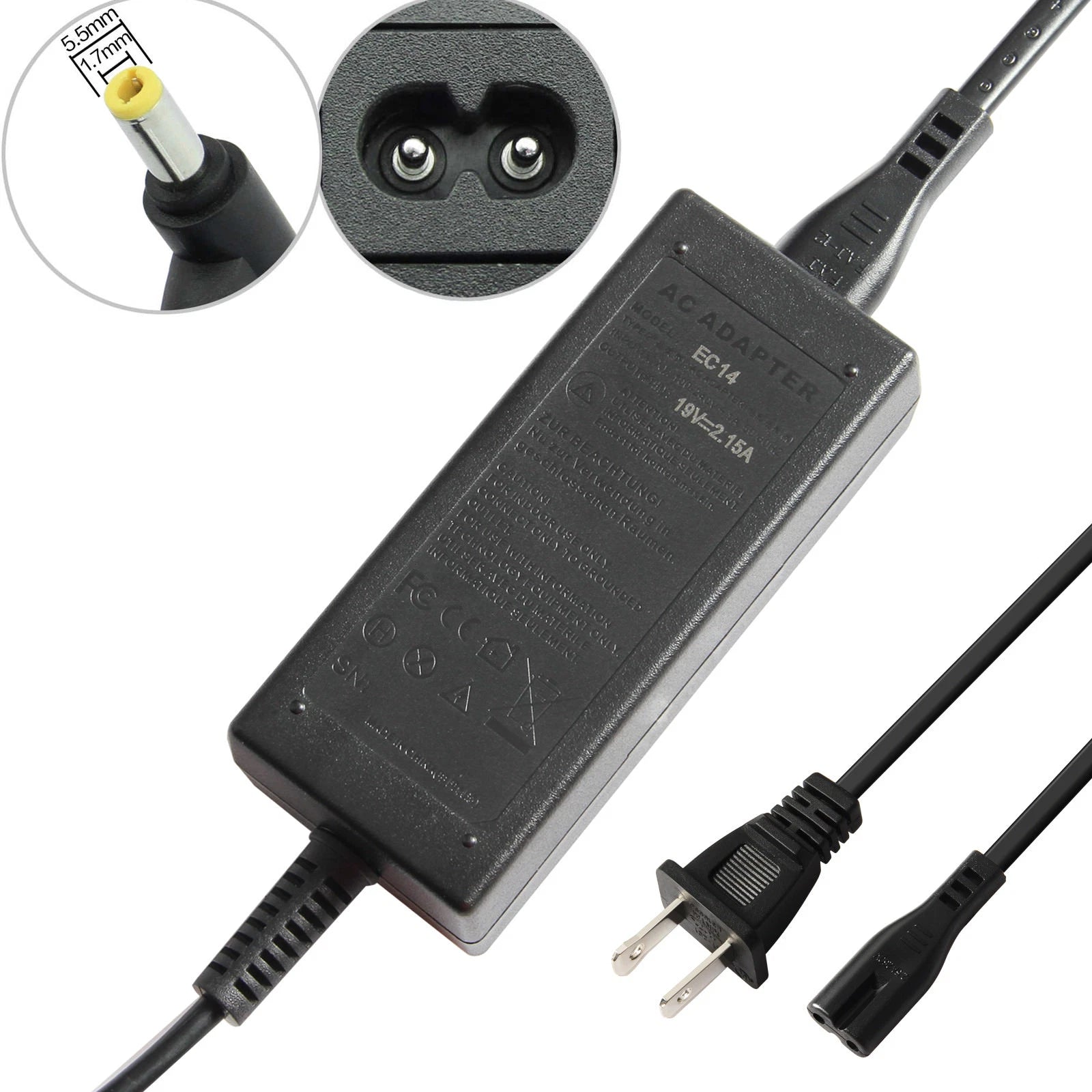 New AC Adapter for Acer Aspire One P0VE6 P1VE6 PAV01 ZH9 ZE6 Charger Power