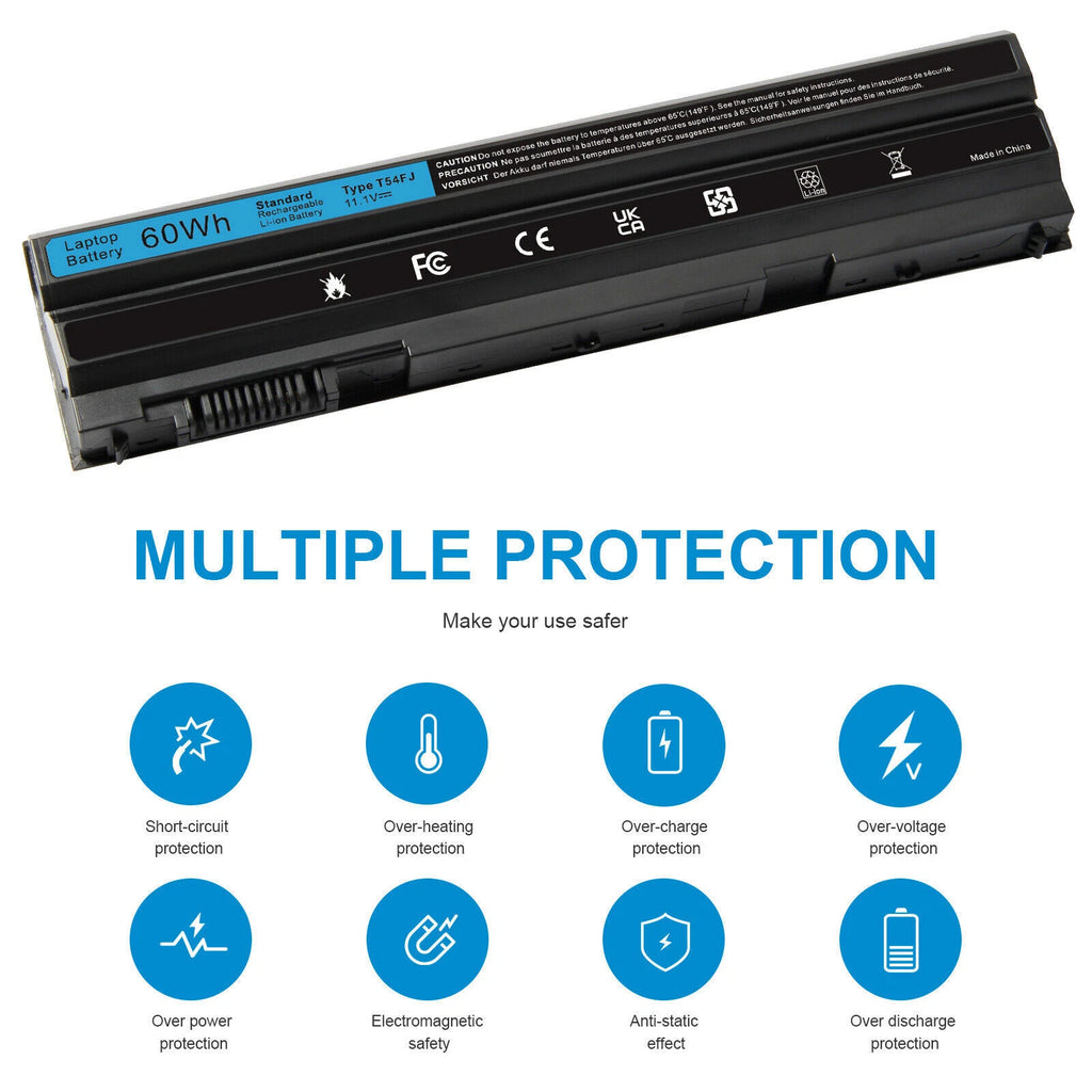 Battery For Dell Latitude E6440 E5430 E5520 E5530 E6420 E6430 E6520 E6540 T54FJ
