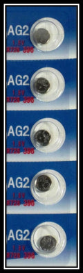 5 AG2 396 LR726 SR59 1.5V Alkaline Button Cell Watch Battery Ships From USA