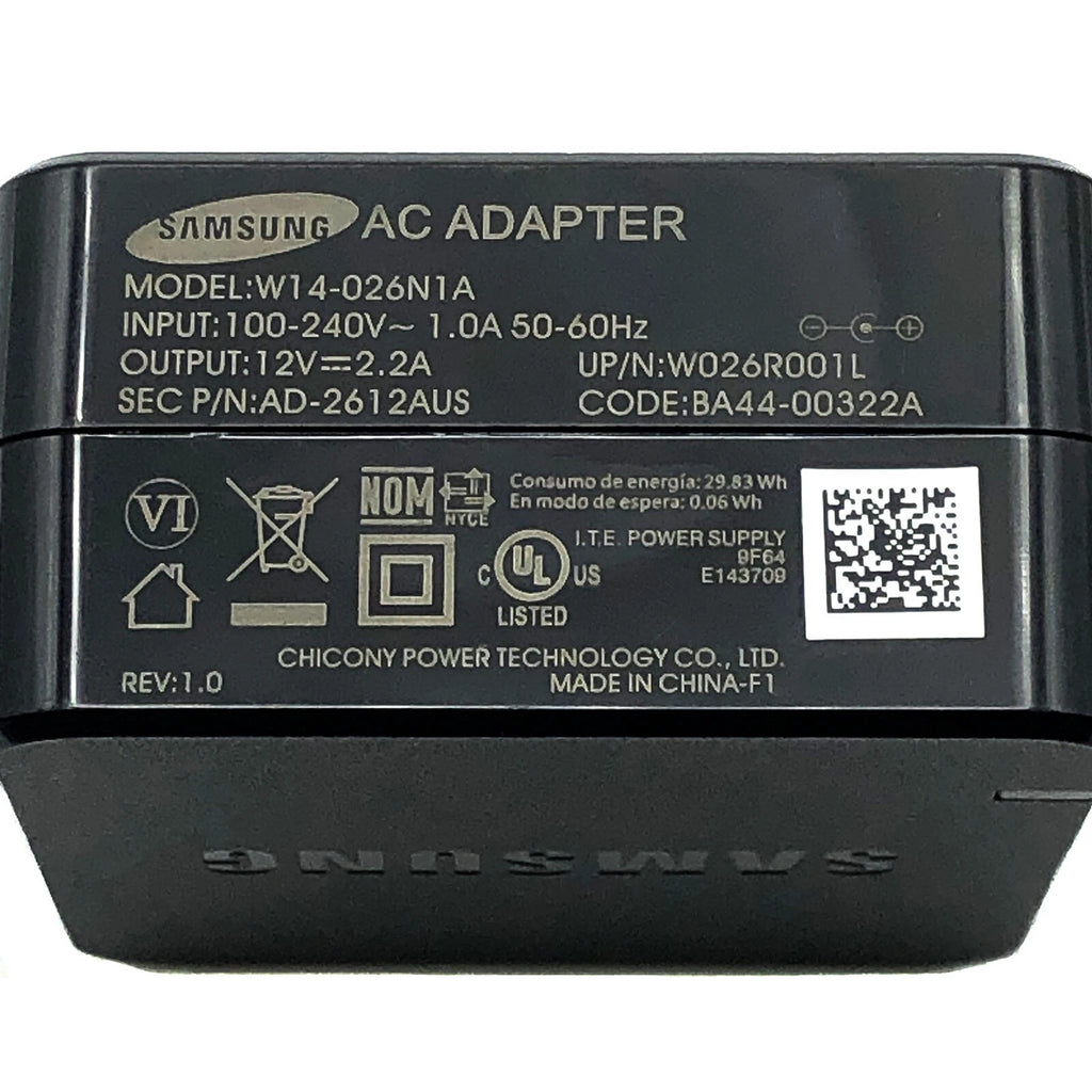 NEW Genuine Samsung AC Power Adapter for Samsung Chromebook 3 - Series Laptops